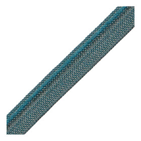 Passepoil sur pied 5 mm canard et gris 4356-238 PIDF | artapisserie.fr
