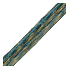 Passepoil sur pied 5 mm sapin et or 4356-240 PIDF | artapisserie.fr