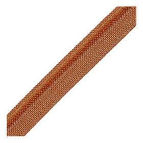 Passepoil sur pied 5 mm corail et beige 4356-241 PIDF | artapisserie.fr