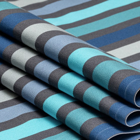 Toile transat rayée, pour les chilienne et bain de soleil extérieur