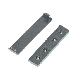 Connecteur droit acier pour rail MCS 2/3 Glide | Forest — Artapisserie.fr