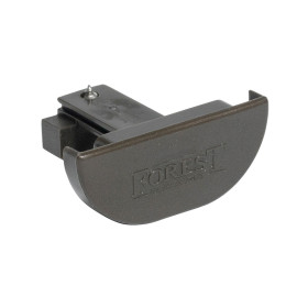 Embout long pour rail rideau DS - Antique | Artapisserie.fr