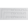 Cantonière aluminium pour rail MCS Glide | Forest — Artapisserie