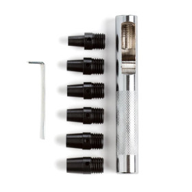 Kit d’emporte-pièces ronds de 5 à 8 mm Tandy Leather 3004-00 | artapisserie.fr