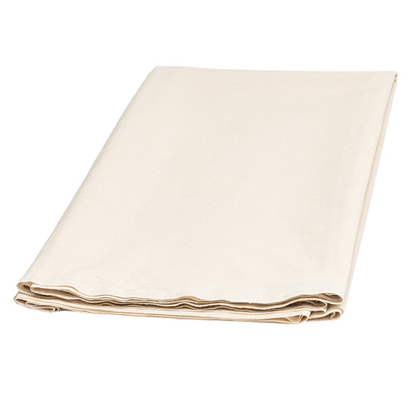 Toile blanche ignifugée 150gr/m² - 150cm - 5m | artapisserie.fr