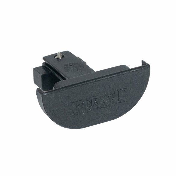 Embout long pour rail rideau DS - Anthracite| Artapisserie.fr