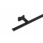 Support ajustable 8 cm noir mat Forest avec cache | artapisserie.fr