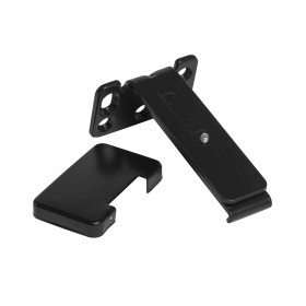 Support ajustable 8 cm noir mat Forest avec cache | artapisserie.fr