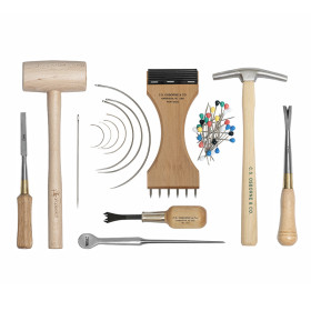 Kit tapissier apprenti 14 pièces - Outils pour débutants | Artapisserie.fr