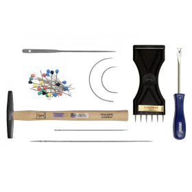 Kit Tapissier occasionnel 9 outils - Rénover un fauteuil | Aratpisserie.fr