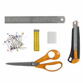 Kit Tapissier pour changement de tissu - 8 outils | Artapisserie.fr