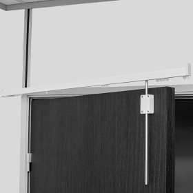 Tringle de porte blanc 120 cm TPA | Artapisserie.fr