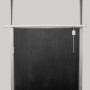 Tringle de porte blanc 120 cm TPA | Artapisserie.fr