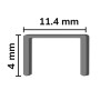 Lot de 1620 agrafes Rapid 53 galvanisées 4 mm | artapisserie.fr