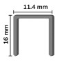 Lot de 2400 agrafes Rapid 53 galvanisées 16 mm | artapisserie.fr