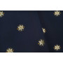 Tissu jacquard empire otrante contrefond bleu Casal |  Artapisserie.fr