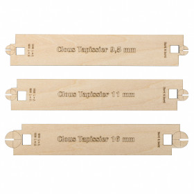 Kit de 3 guides pour clous tapissier Ø9,5mm - Ø11mm - Ø16mm | artapisserie.fr