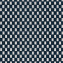 Tissu damier Scacchiera pétrole Camengo