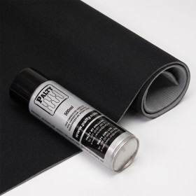 Kit ciel de toit diamant noir 2m + colle spray haute température | artapisserie.fr