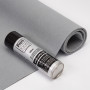 Kit ciel de toit velours gris 2m + colle spray haute température | artapisserie.fr