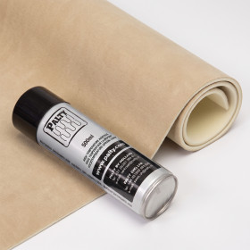 Kit ciel de toit velours beige 2m + colle spray haute température | artapisserie.fr