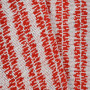 Tissu faux uni Arroyo vermillon Casal | Artapisserie.fr