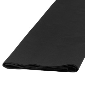 Jaconas noir ignifugé coton 150gr/m² - 150 cm - 5m Jaconas noir non feu M1 100% coton 150gr/m² - 150 cm - 5m | artapisserie.fr