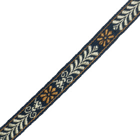 Galon empire 13 mm marine 1824-015 PIDF | Artapisserie.fr