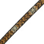Galon empire 13 mm noir 1824-100 PIDF | Artapisserie.fr