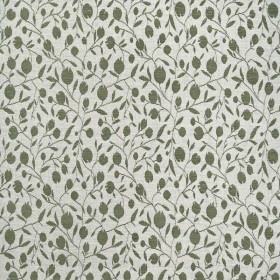 Tissu faux uni Granado vert de gris Casal | Artapisserie.fr