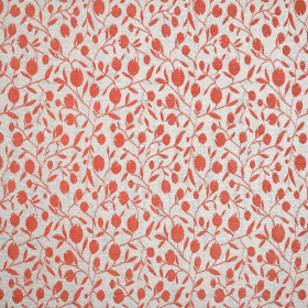 Tissu faux uni Granado corail Casal | Artapisserie.fr
