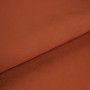Tissu uni Perfecto brique Casal | Artapisserie.fr