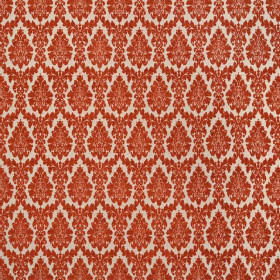 Tissu siège Orfeo orangé Casal | Artapisserie.fr