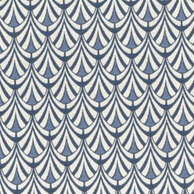 Tissu jacquard Dior bleu 02 Froca |  Artapisserie.fr