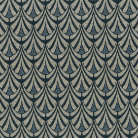 Tissu jacquard Dior bleu nuit 09 Froca |  Artapisserie.fr