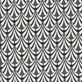 Tissu jacquard Dior anthracite 01 Froca |  Artapisserie.fr