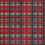 Tissu tressé Oxford rouge Casal | artapisserie.fr