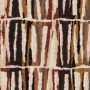 Tissu jacquard Kalahari terracotta Camengo | Artapisserie.fr