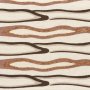 Tissu brodé Lumaterra rosewood Camengo | Artapisserie.fr