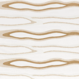 Tissu brodé Lumaterra lin Camengo | Artapisserie.fr