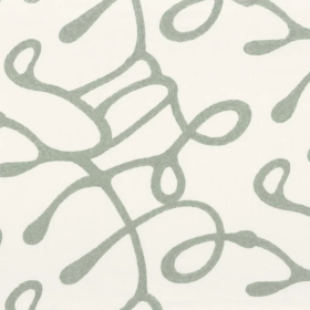 Tissu brodé Lumaterra givre Camengo 291 cm | Artapisserie.fr