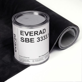 Kit ciel de toit velours noir 2m + colle liquide néoprène B3333 Kit ciel de toit velours noir 2m + colle liquide néoprène B3333 | artapisserie.fr
