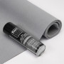 Kit ciel de toit velours gris 2m + colle néoprène spray | artapisserie.fr