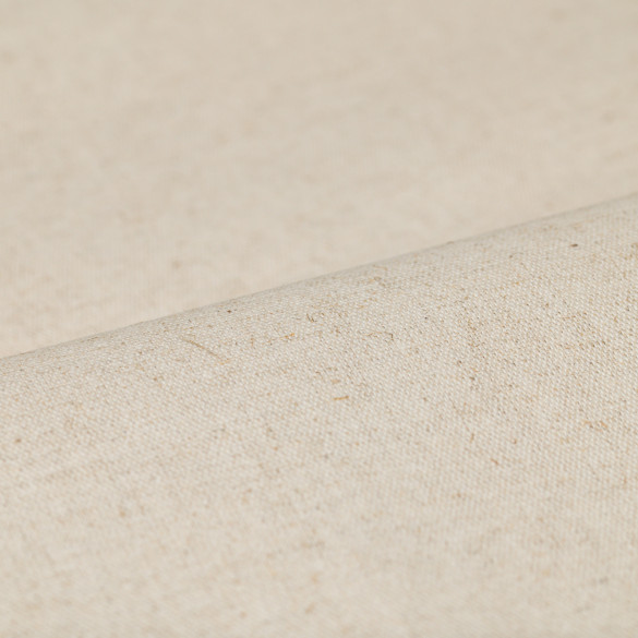 Toile bisonne 280g/m² de largeur 150 cm 20% lin 80% coton