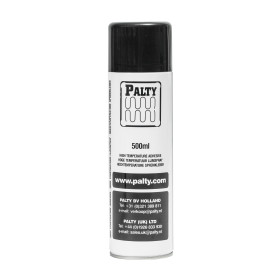 Colle néoprène spray haute température Palty 500ml Colle pulvérisable haute température à l'unité