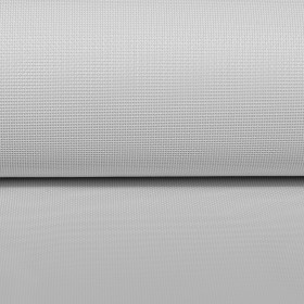 Toile grille textilène blanc pour mobilier extérieur, le mètre | artapisserie.fr