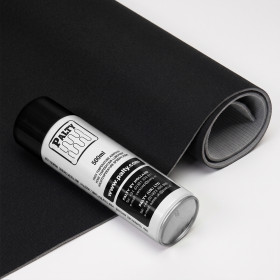 Kit ciel de toit diamant noir 2m + colle spray haute température | artapisserie.fr