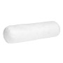 Coussin cale rein Ø15x50 cm moelleux blanc vue de côté