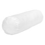 Zoom sur la tranche du coussin cale rein Ø15x50 cm moelleux