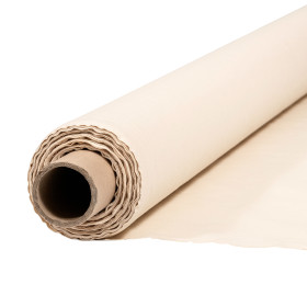 Rouleau de 25m de toile blanche tapissier 120g/m² - 160cm